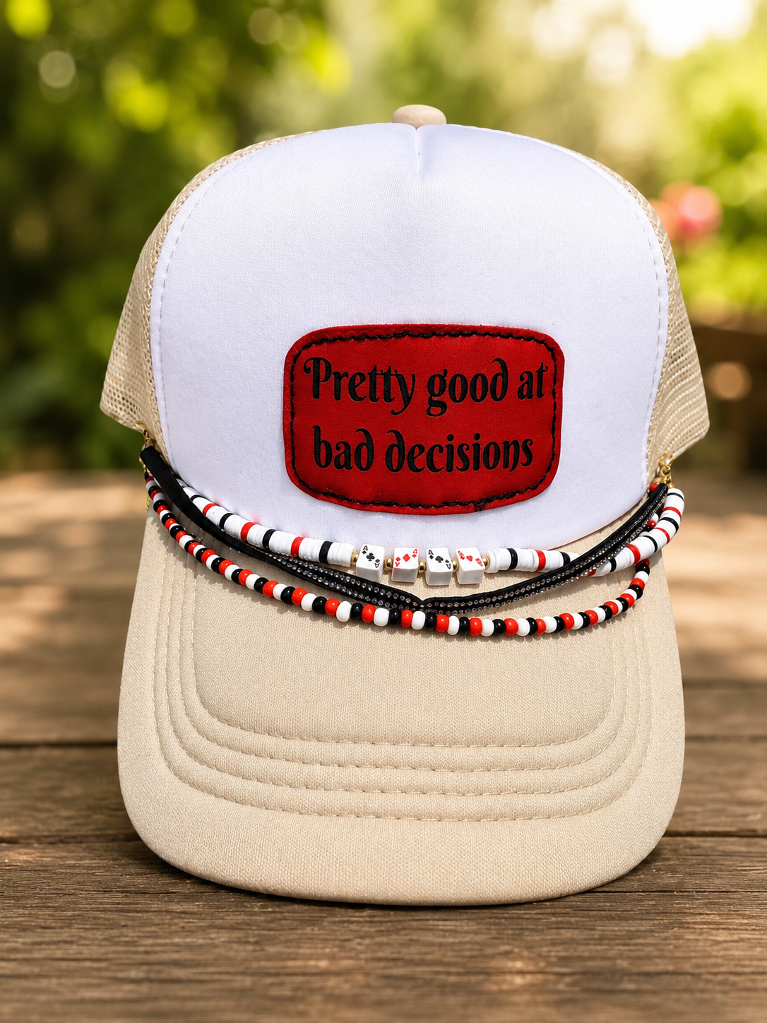 Laser Etched Custom Hat