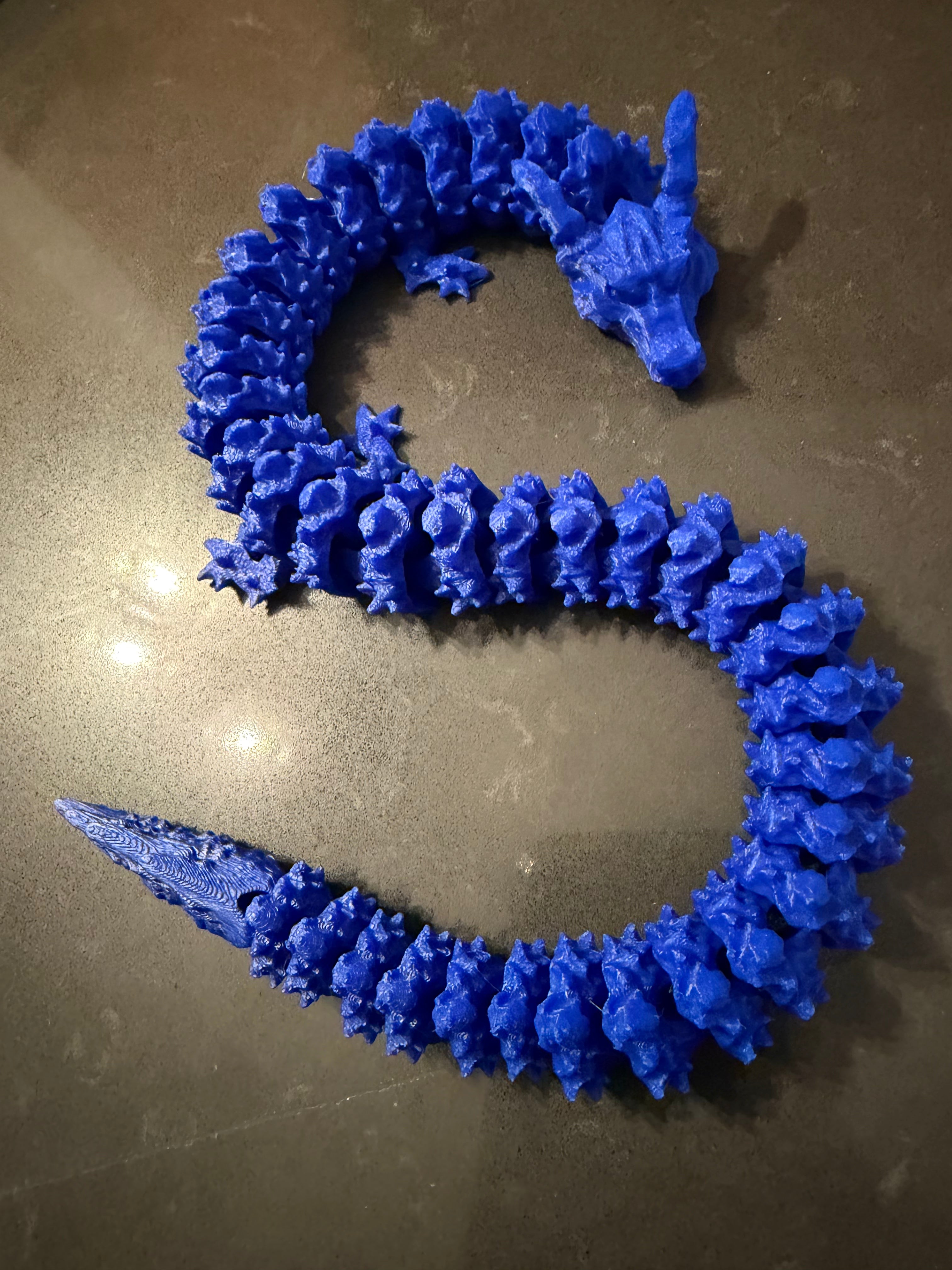 3D Printed Articulated Dragon