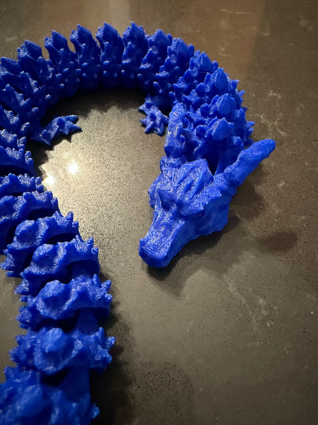 3D Printed Articulated Dragon