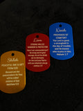 Custom Coated Coated Aluminum Charms