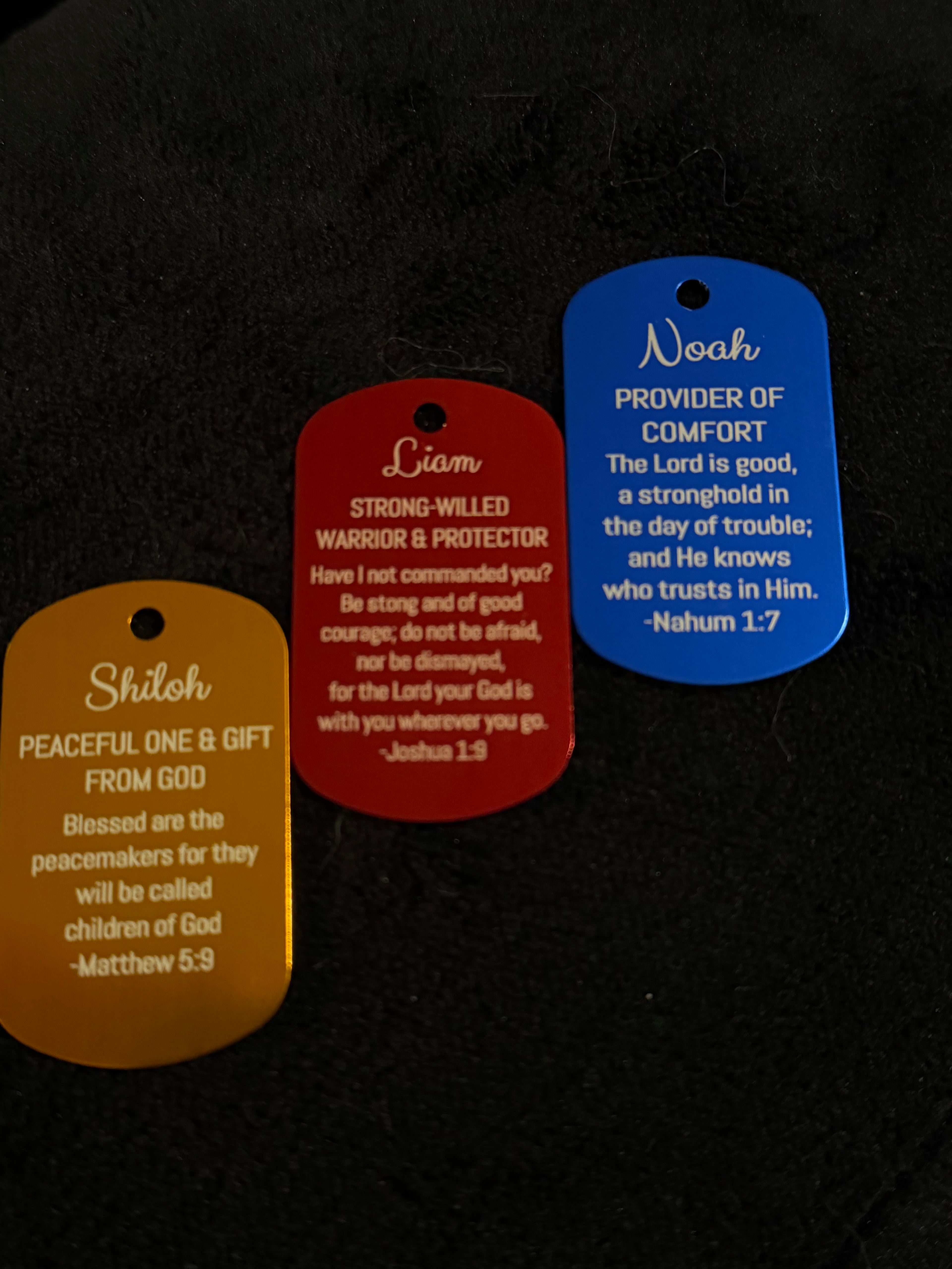 Custom Coated Coated Aluminum Charms