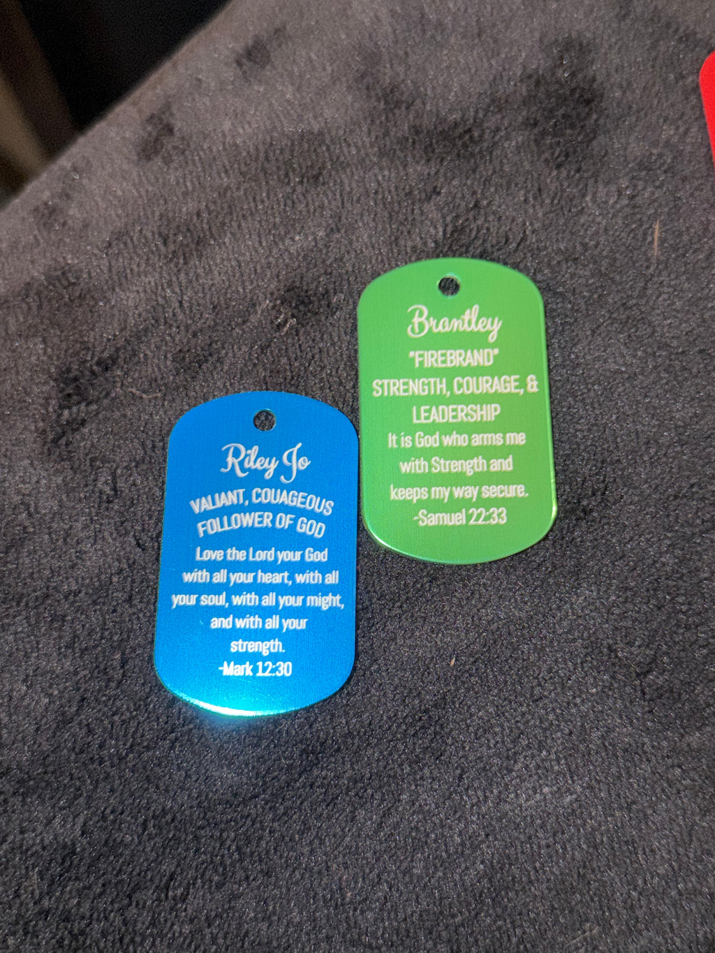 Custom Coated Coated Aluminum Charms