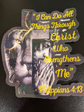 Christian Quotes Window Decal