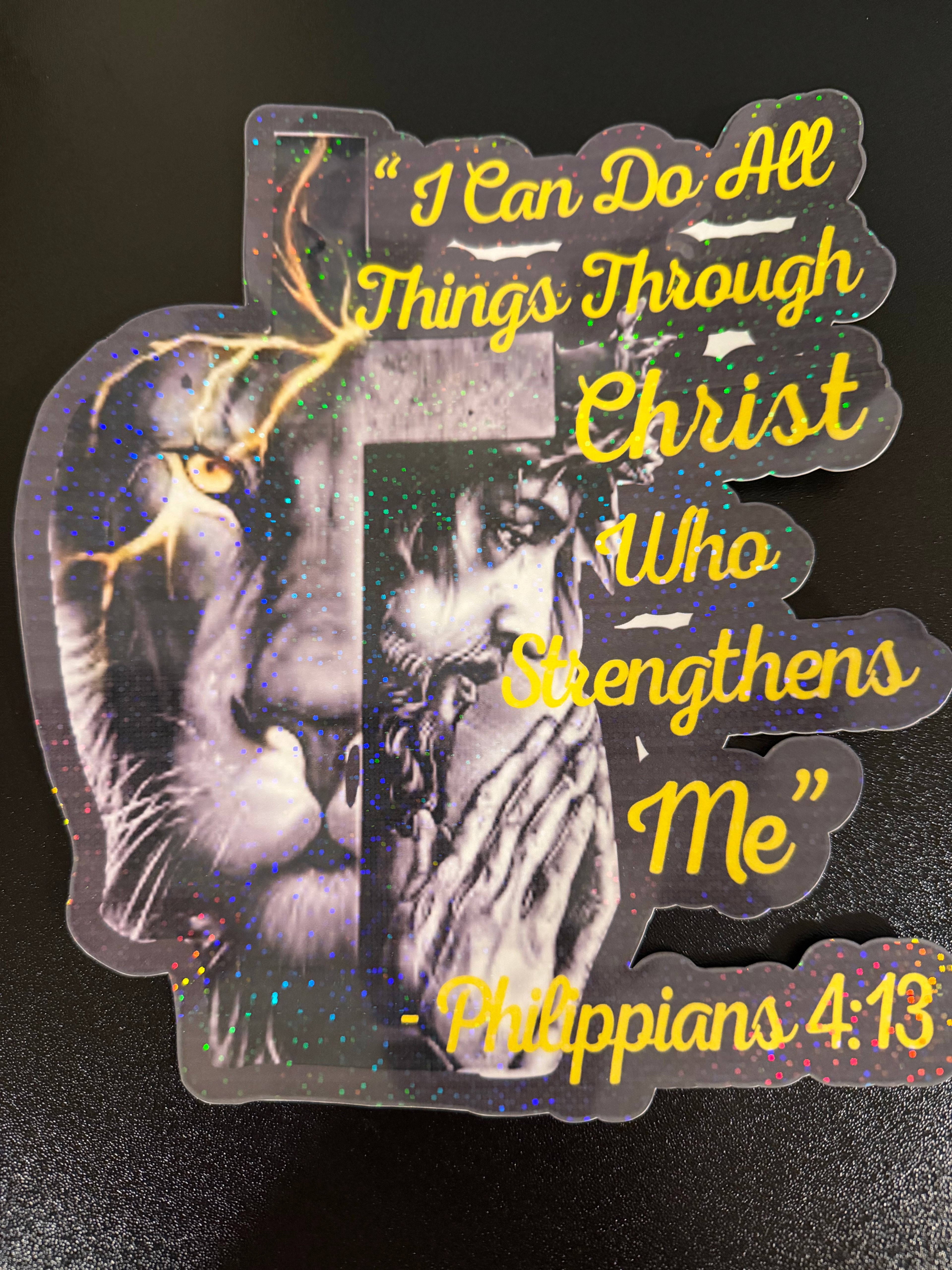 Christian Quotes Window Decal