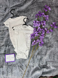 Gerber Plain White Onesies - set of 2