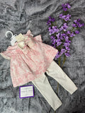 4 piece Bunny Print set by Cynthia Rowley