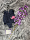 Blue Lady Bug Onesie